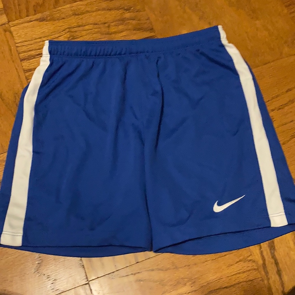 Girls Nike basketball shorts.